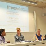 León in conversation with the panel