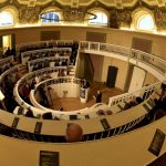 the audience in the Tieranatomisches Theater