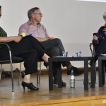 de Mazza, Balmes, and Hartley in conversation