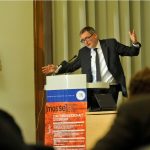 Gosewinkel delivers his lecture