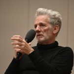 Pauls speaks to the audience