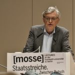 Lothar Müller provides opening remarks