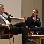 Müller and Kaiser in conversation