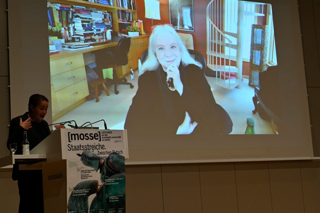 Scheppele lectures remotely