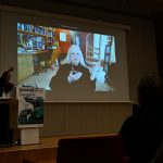 Scheppele speaking to the audience