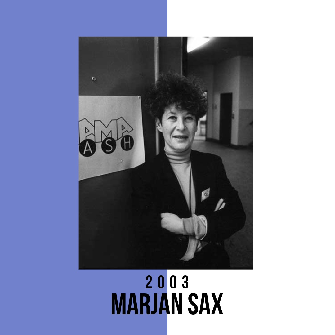 In her lecture, Marjan Sax looked back on thirty years of lesbian-feminist history. The question was what had been achieved and what was in danger of being lost. What happens to a movement when visibility becomes more normal, while its political sharpness decreases?