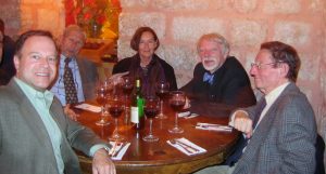 2004.11.29 - John Tortorice, Steven Aschheim, Hannah Aschheim, Jan Assmann, Amos Elon