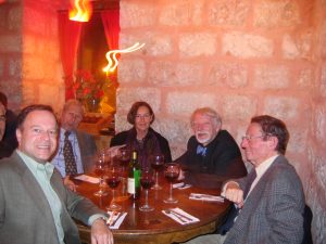 2004.11.29 - John Tortorice, Gabriel Herman, Steven Aschheim, Hannah Aschheim, Jan Assmann, Amos Elon
