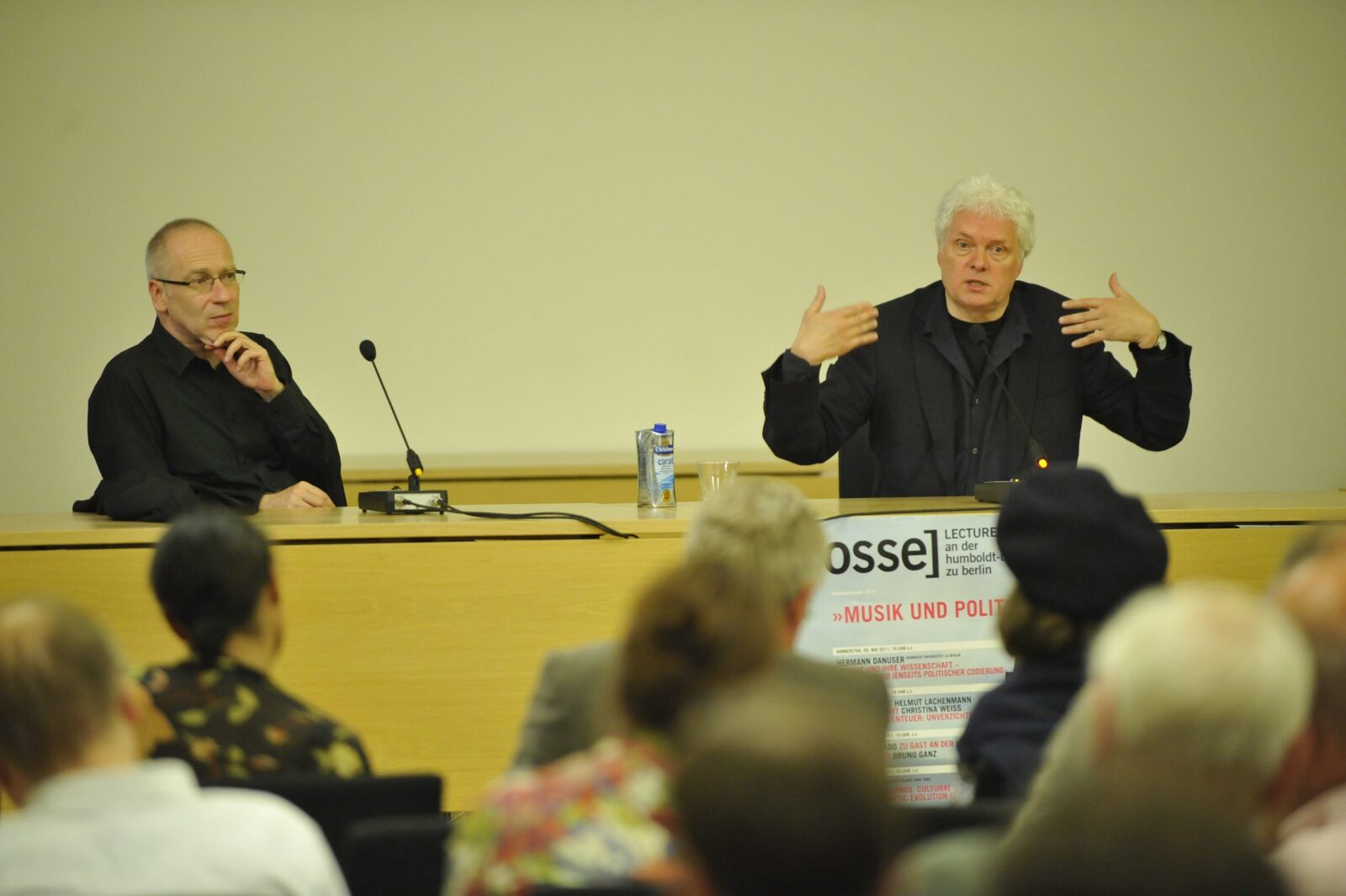 Heiner Goebbels and Joseph Vogl