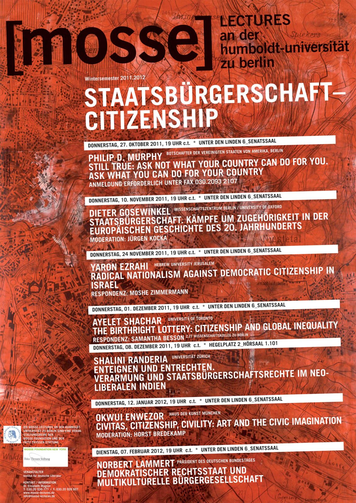 Staatsbürgerschaft plakat