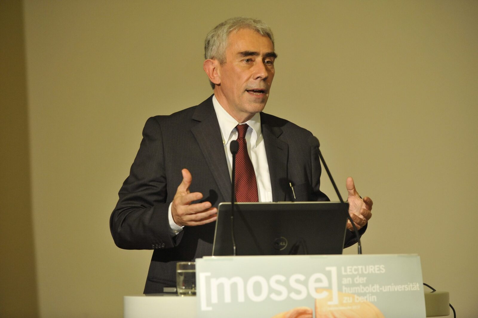 Daniele Checchi delivers his lecture