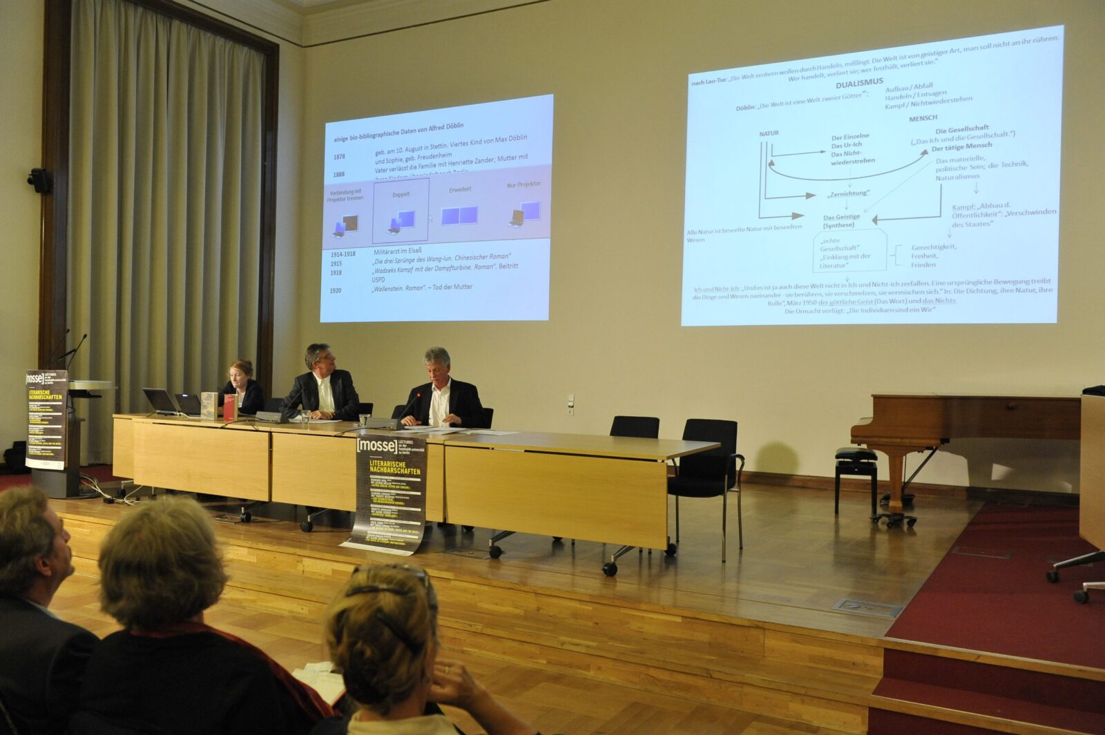 Lothar Müller and Reinhard Jirgl in conversation