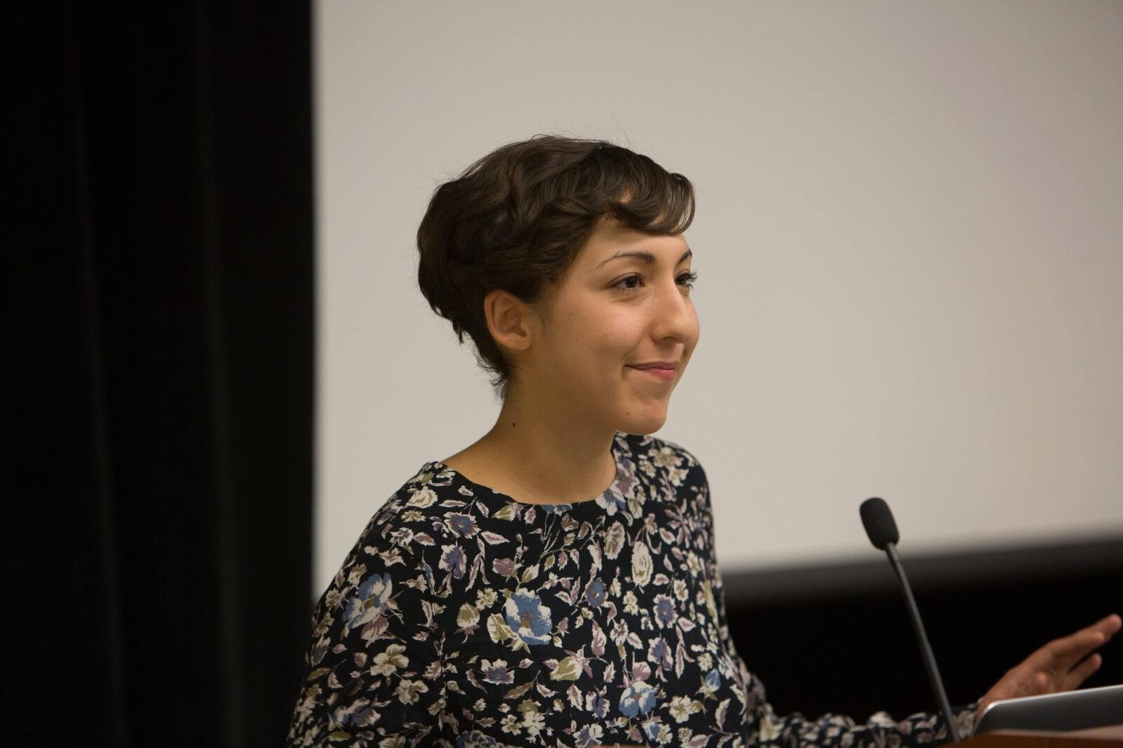 Lesley University College of Art and Design student Isabella Herrera