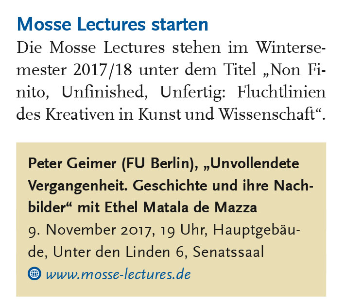 Humboldt: Die Zeitung der Alma Mater Berolinensis 62, Ausgabe 2 (2 November 2017), 1.