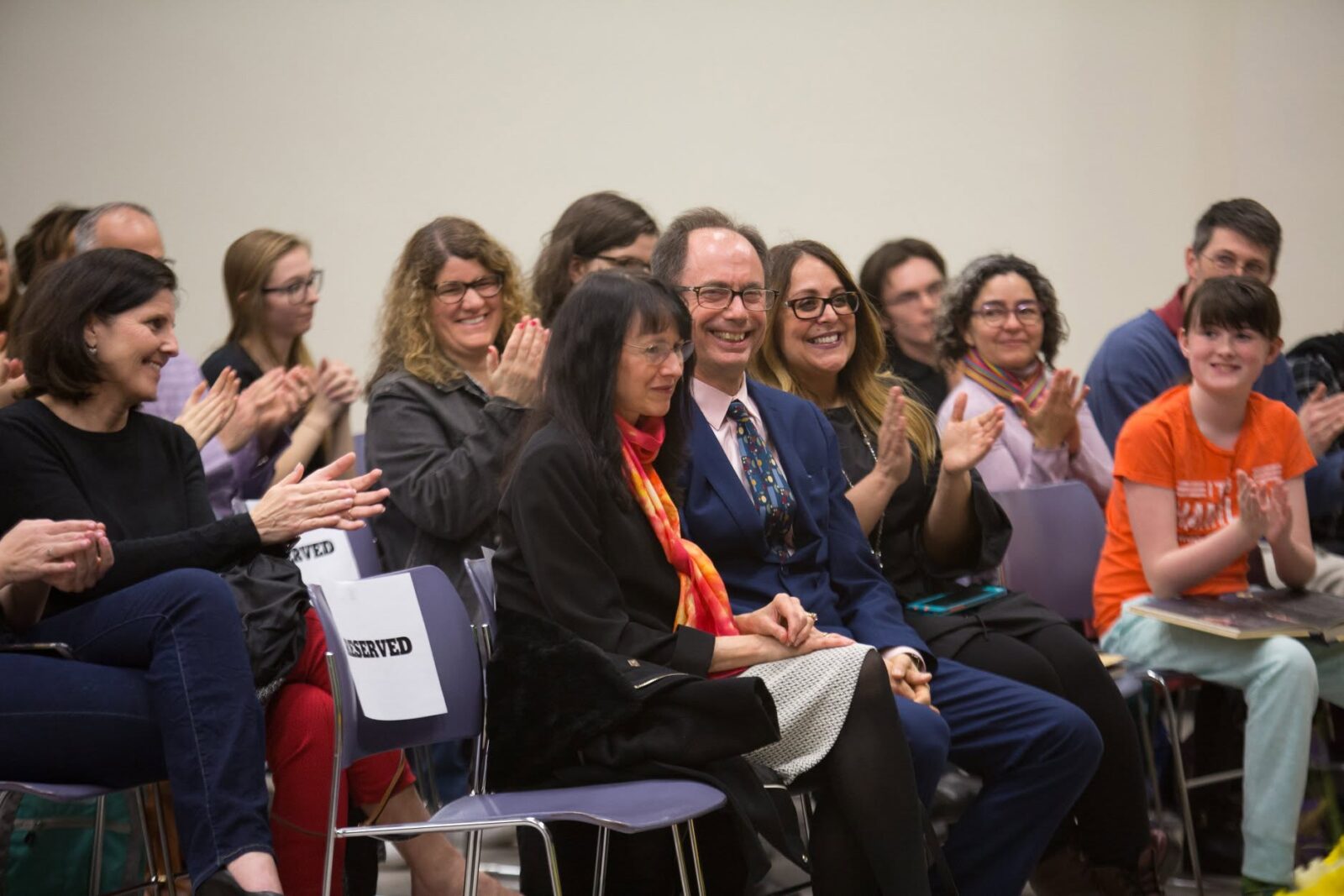 Jackson kept the audience smiling with inspiration for artists of all ages.