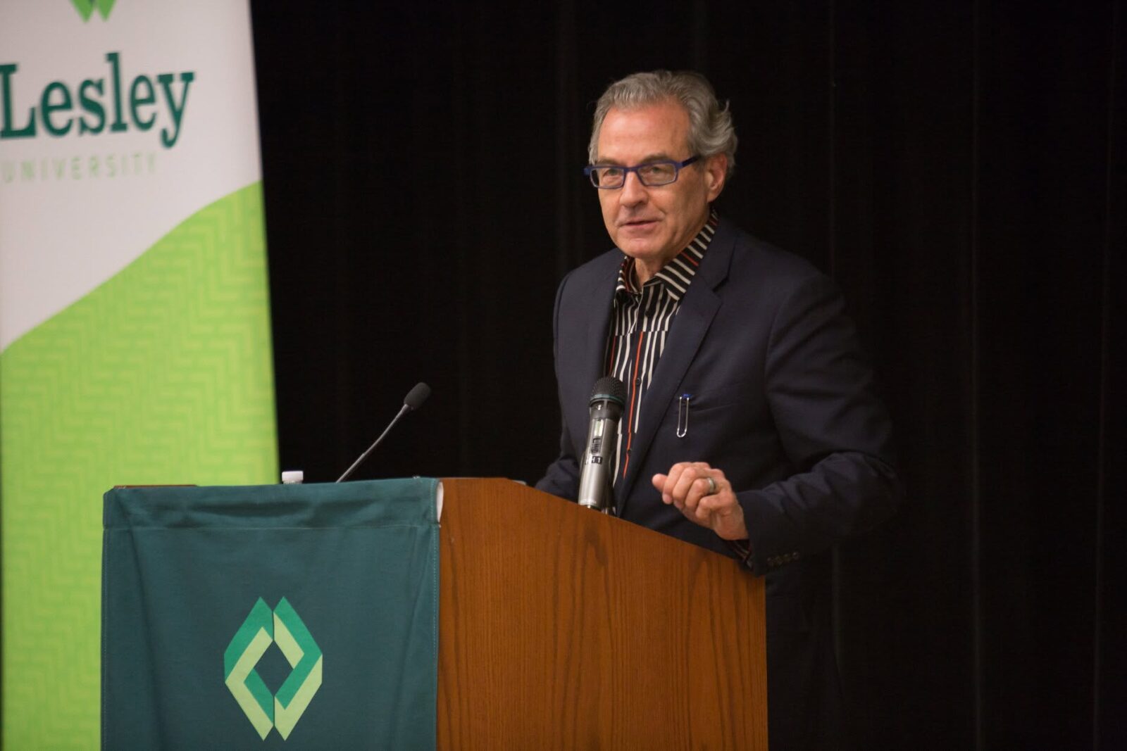 Dean Richard Zauft introduced the speakers for the evening.