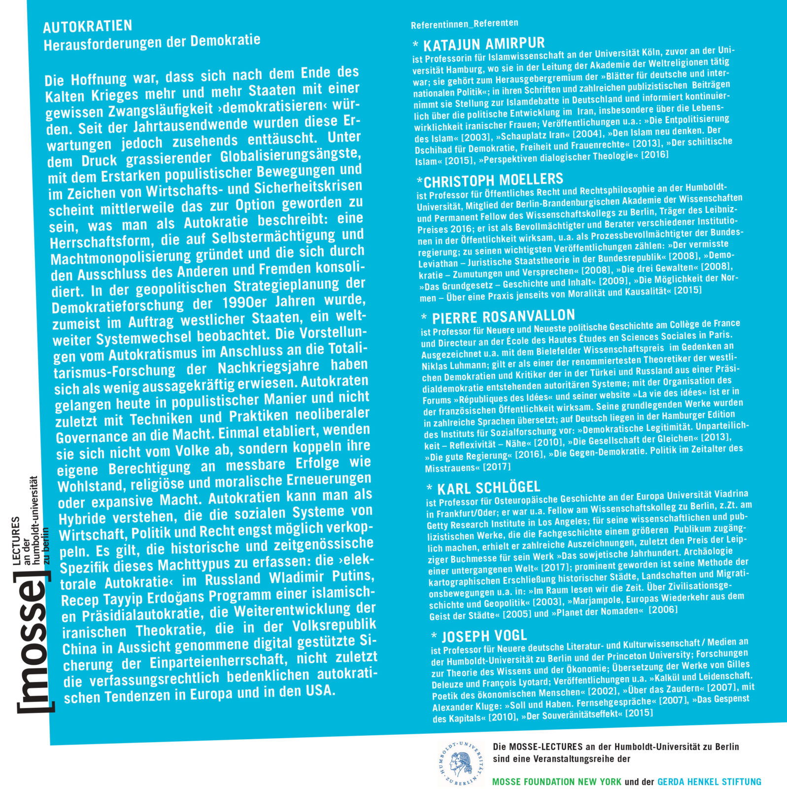 Autokratien herausforderungen der demokratie flyer