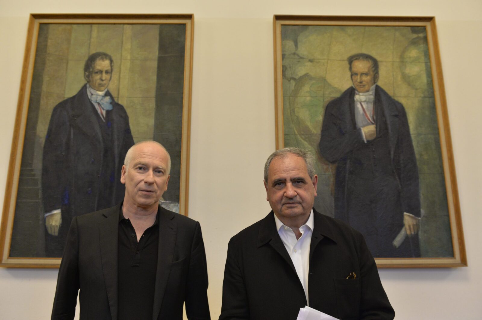 Mosse Lecture vom 14.06.2018 mit Pierre Rosanvallon
Einfuehrung und Diskussion mit Joseph Vogl.
© Niels Leiser
Veroeffentlichung nur frei fuer Veranstalter der mosse-lectures-keine honorarfreie Weitergabe an Dritte.