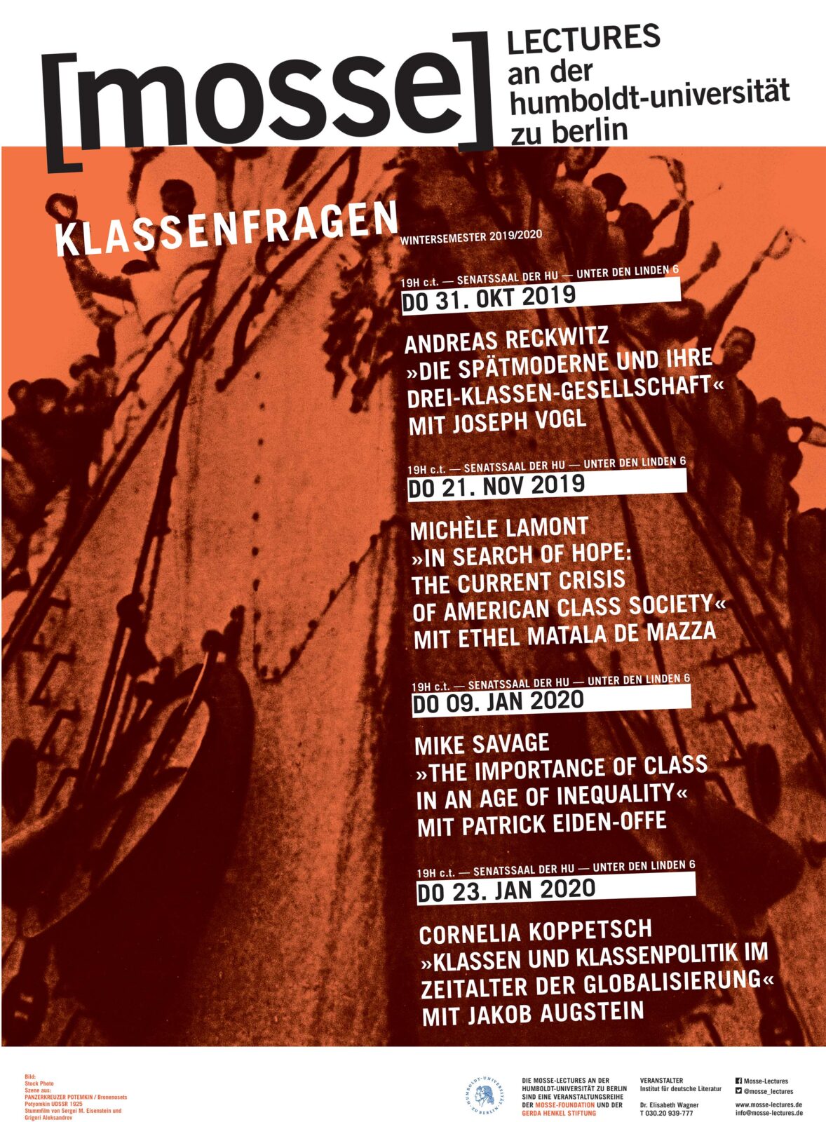 Klassenfragen Plakat