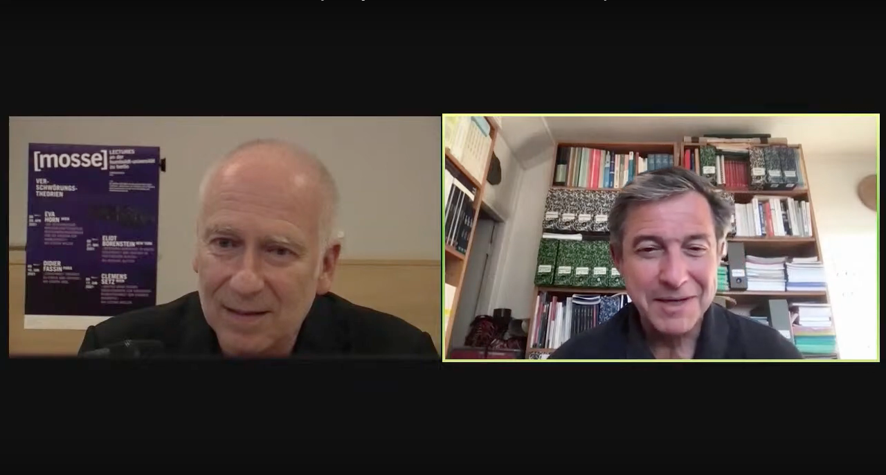 Joseph Vogl and Dider Fassin