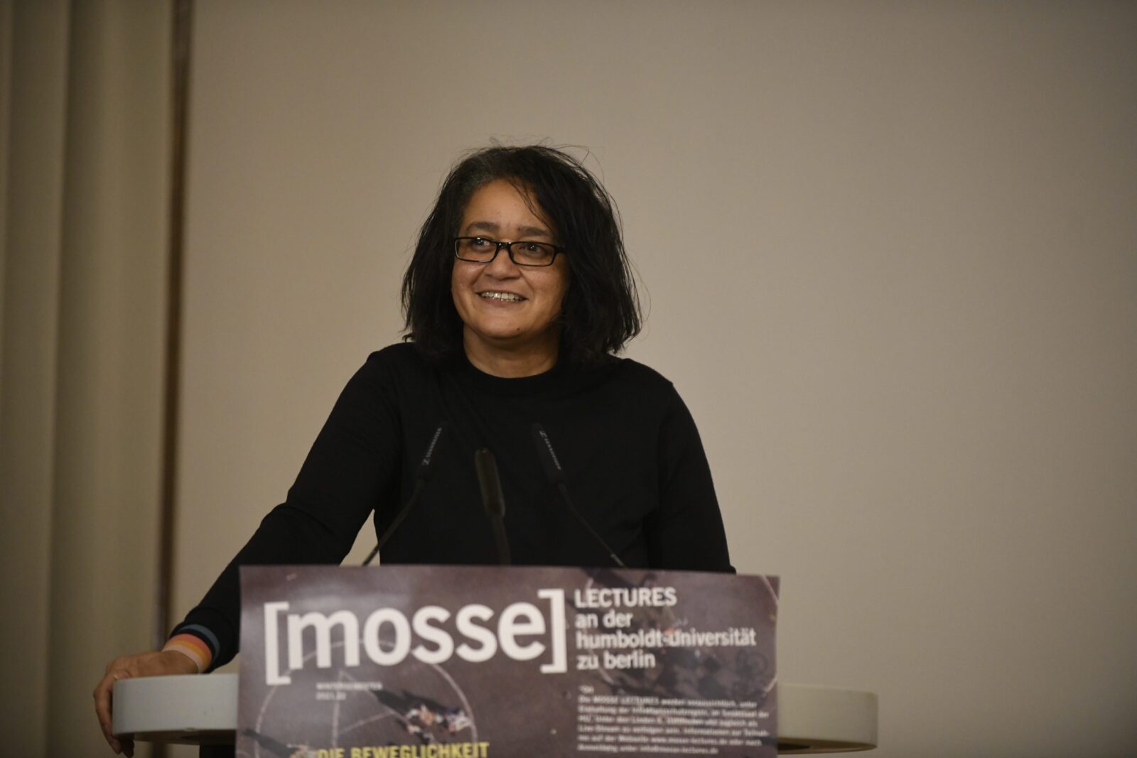 Ethel Matala de Mazza opens the proceedings