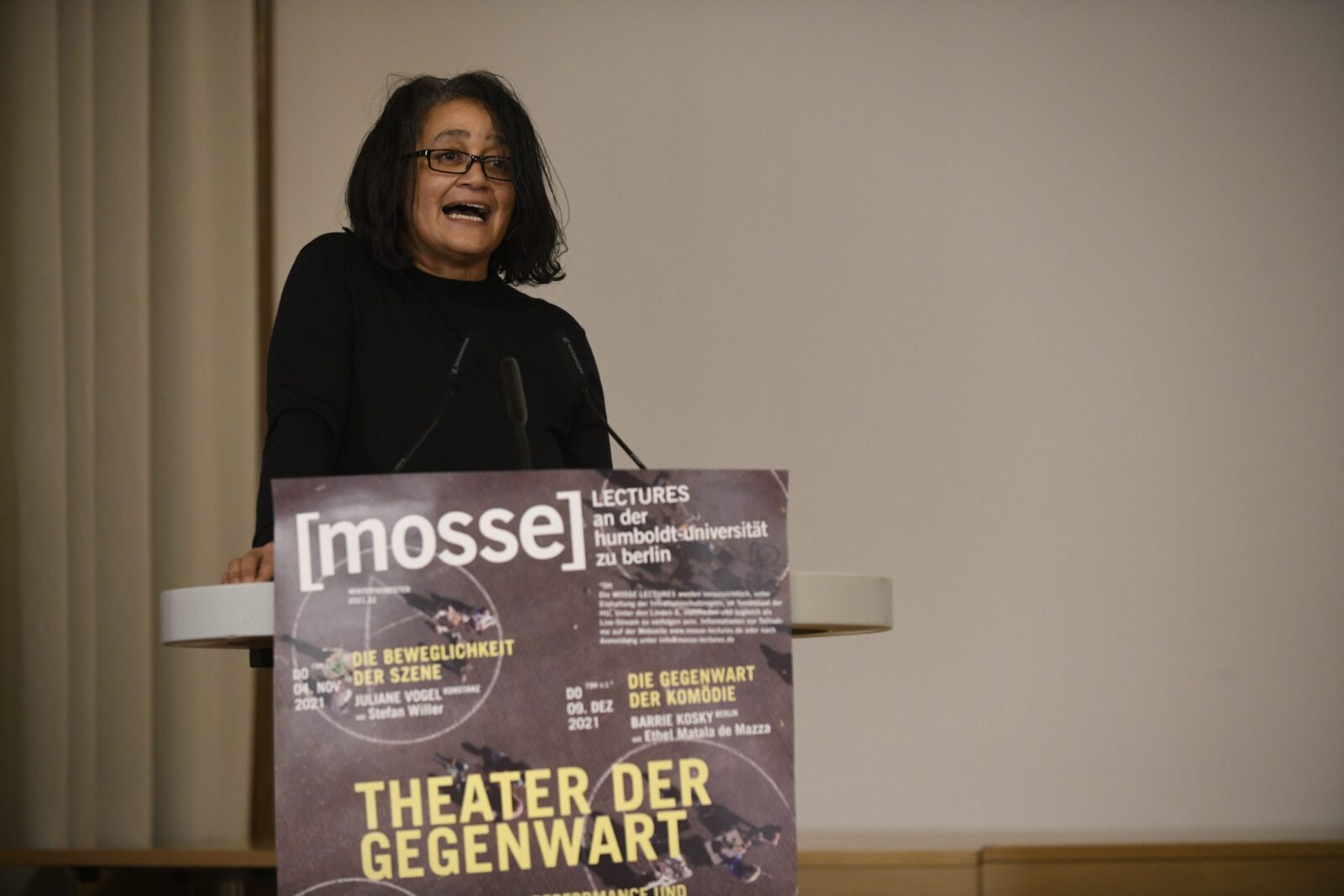 Ethel Matala de Mazza opens the proceedings