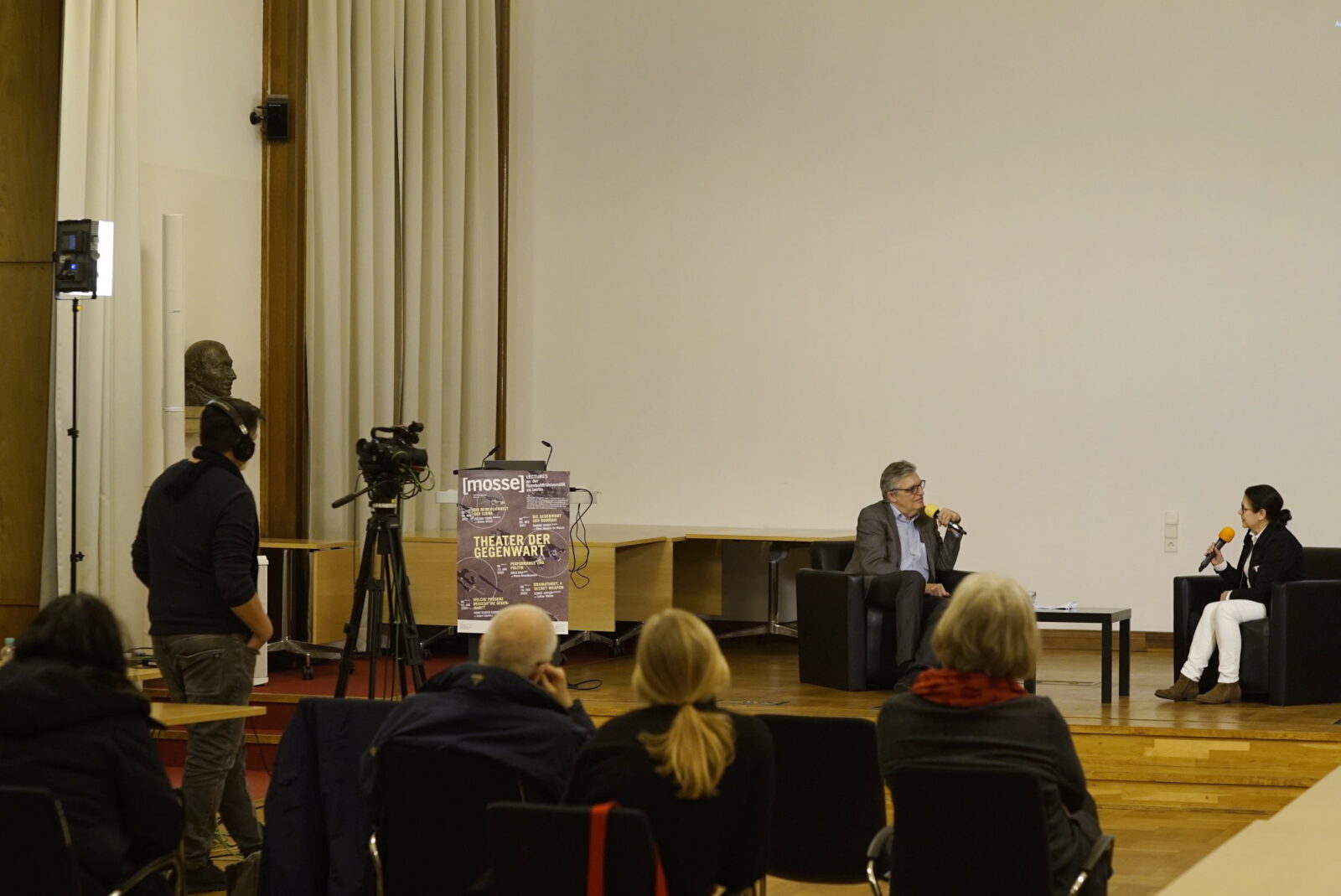 Lothar Müller in conversation with Ildikó Enyedi