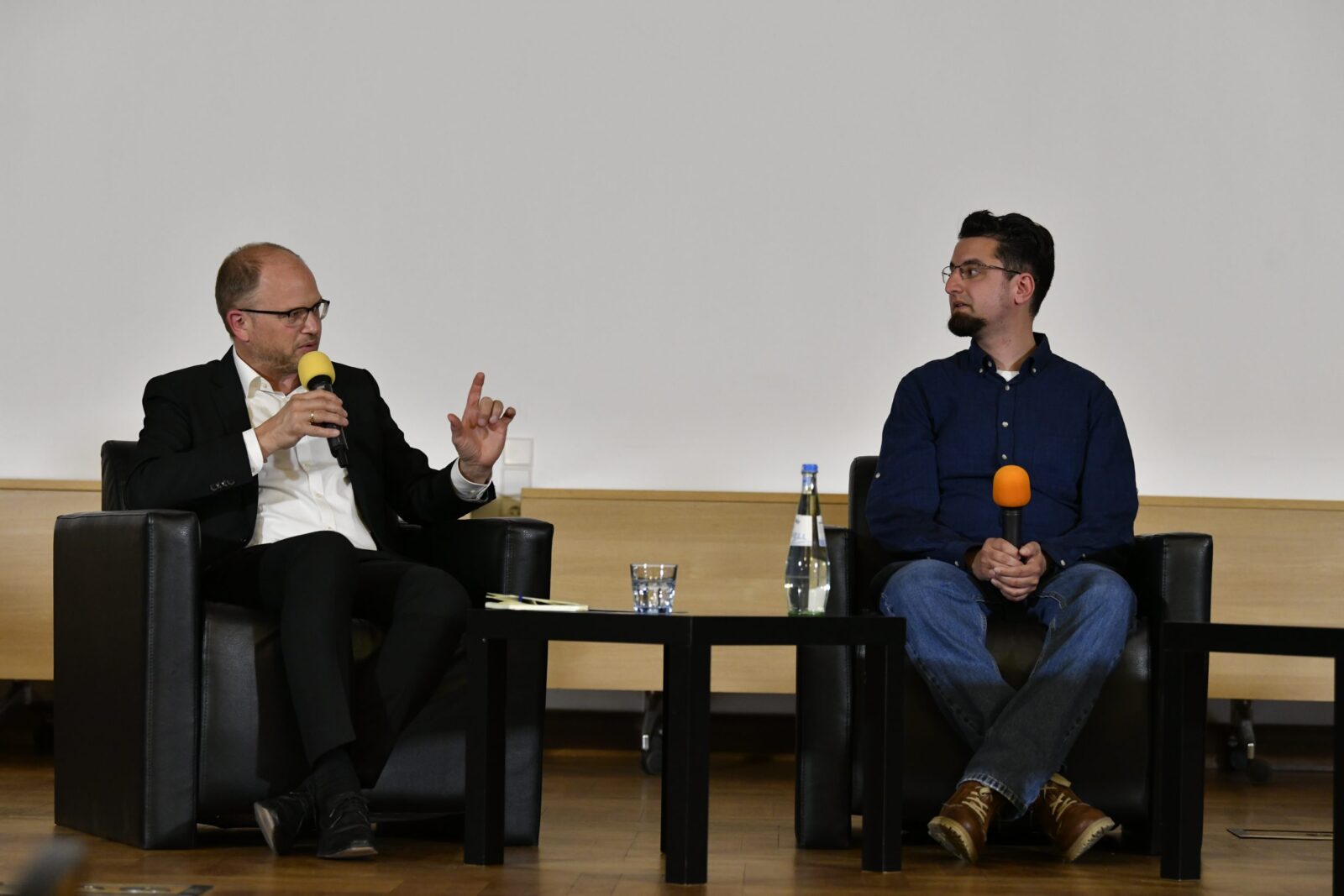 Stefan Willer, Matthias Kramm in conversation