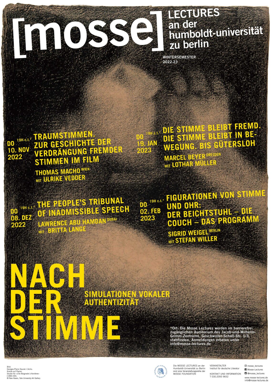 Nach der Stimme Plakat