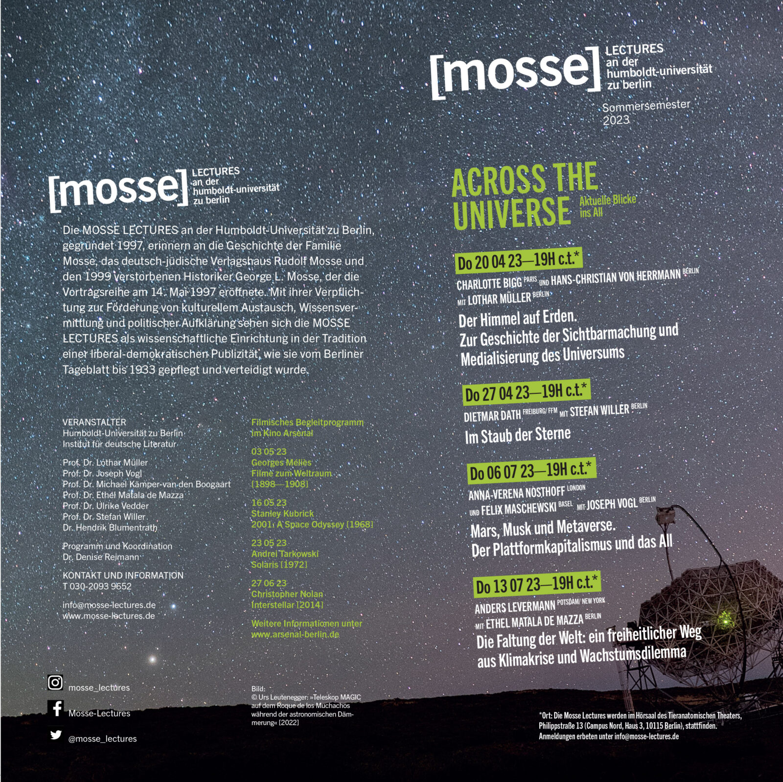Across the Universe flyer