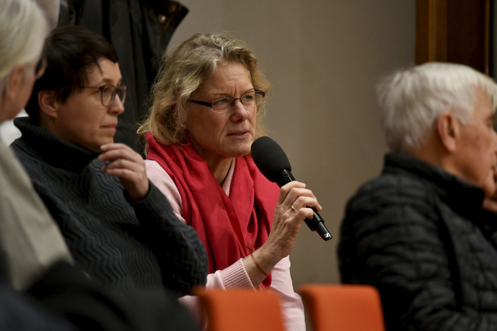 Question from the audience