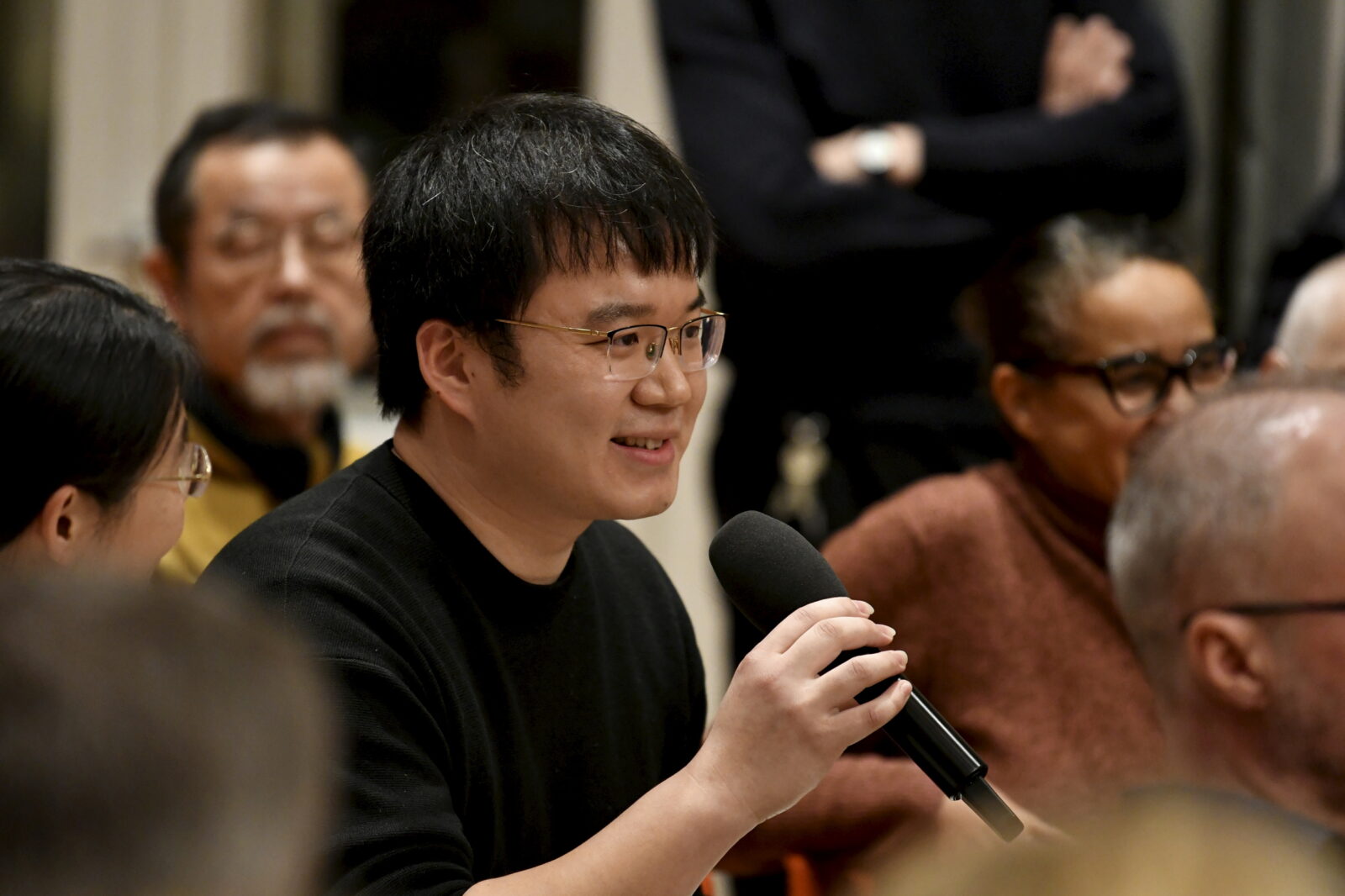 Question from the audience