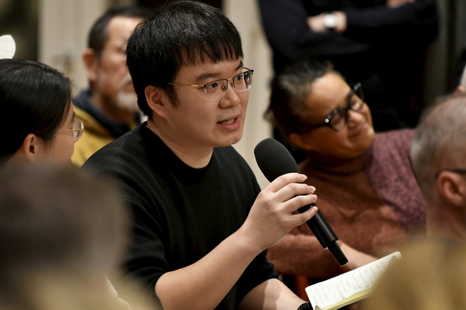 Question from the audience
