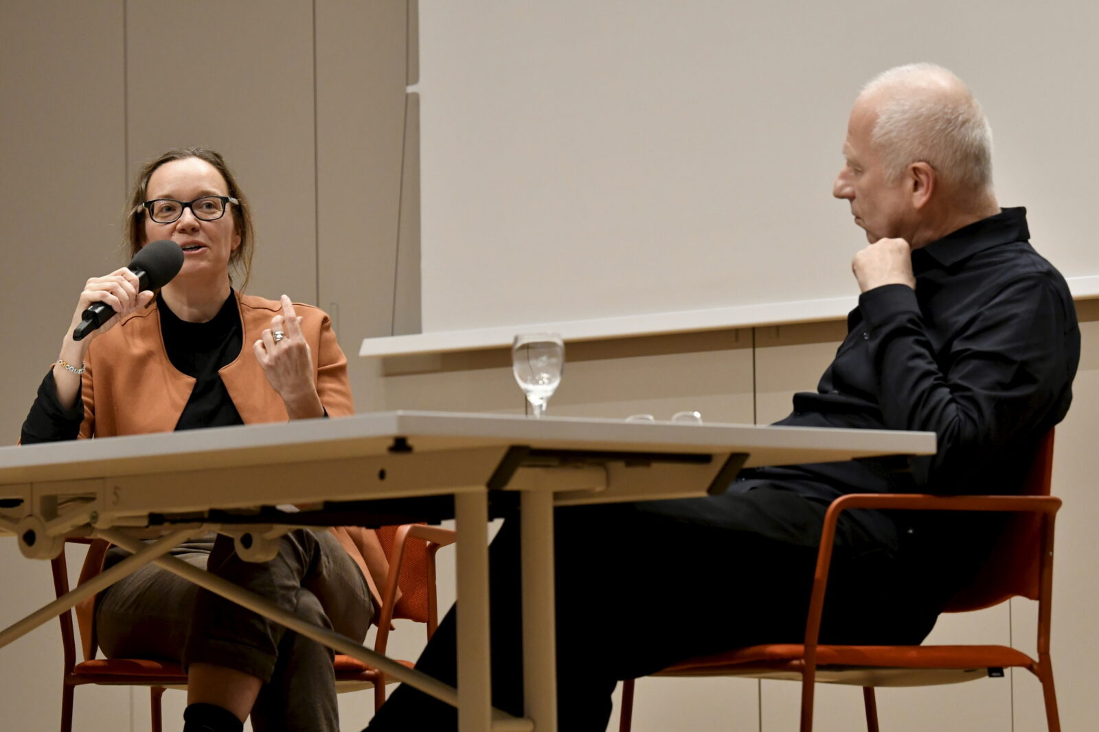 Anja Decker and Joseph Vogl