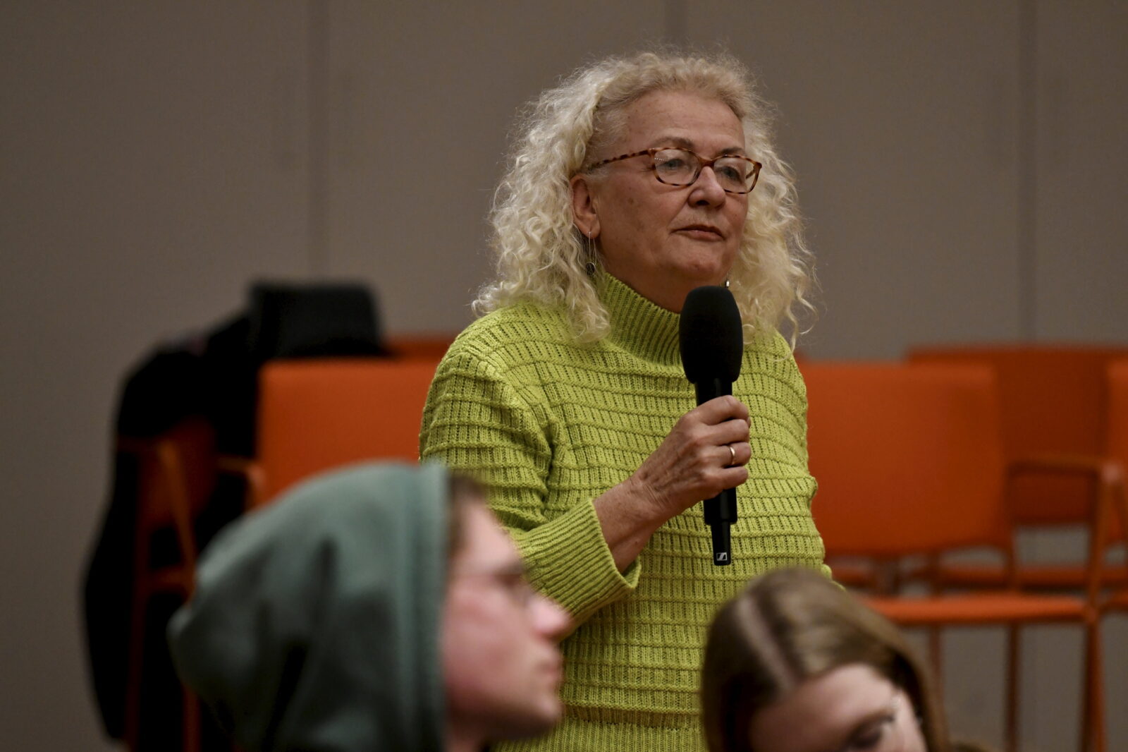 Question from the audience