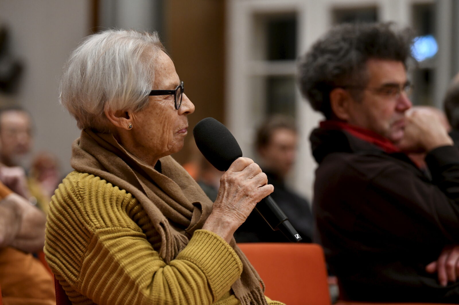 Question from the audience
