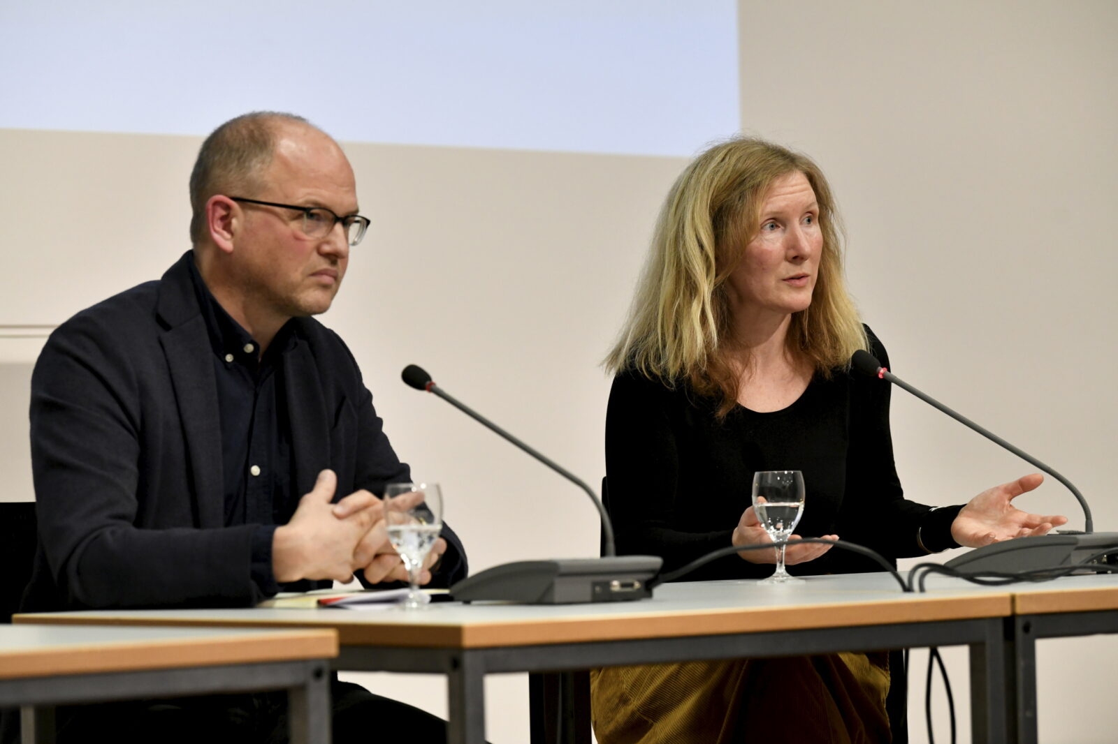 Stefan Willer and Samantha Harvey