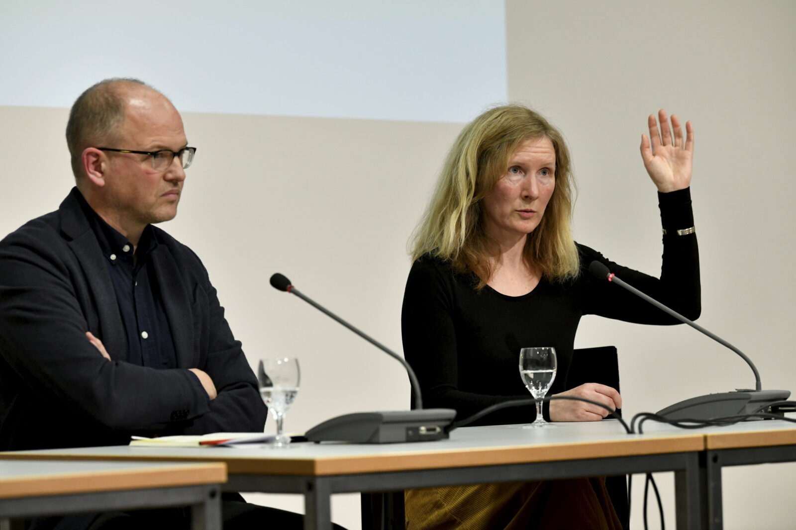 Stefan Willer and Samantha Harvey