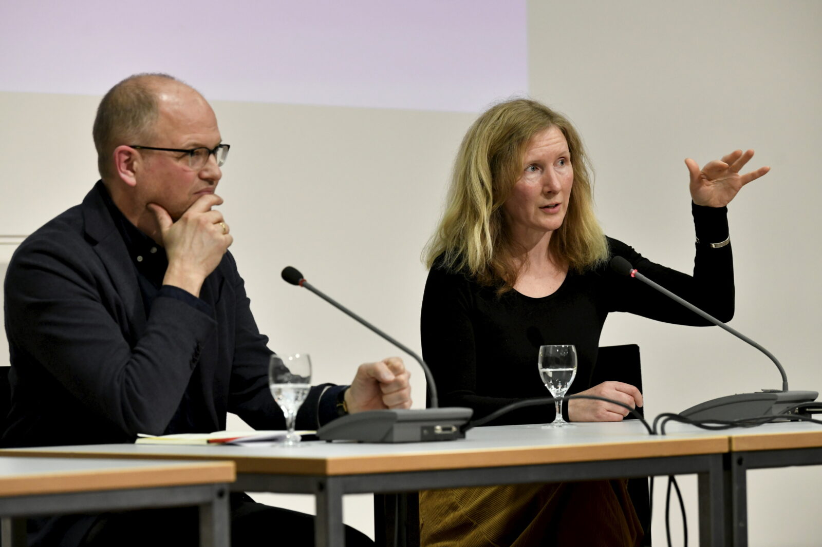 Stefan Willer and Samantha Harvey