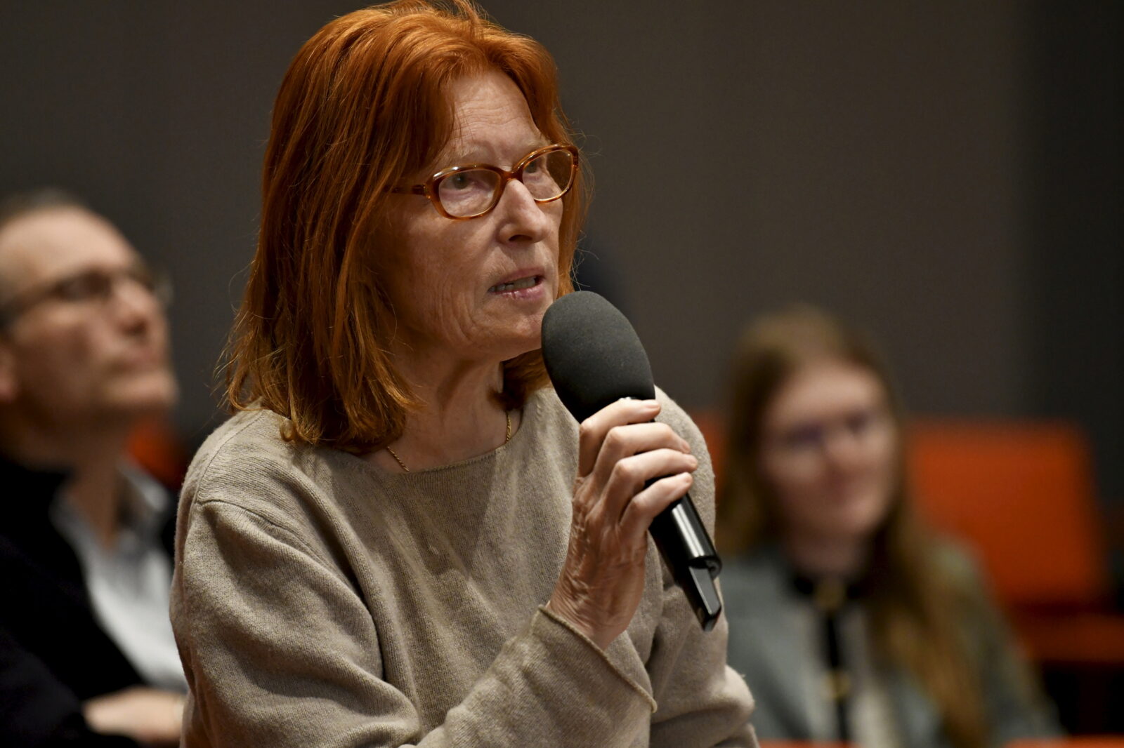 A question from the audience