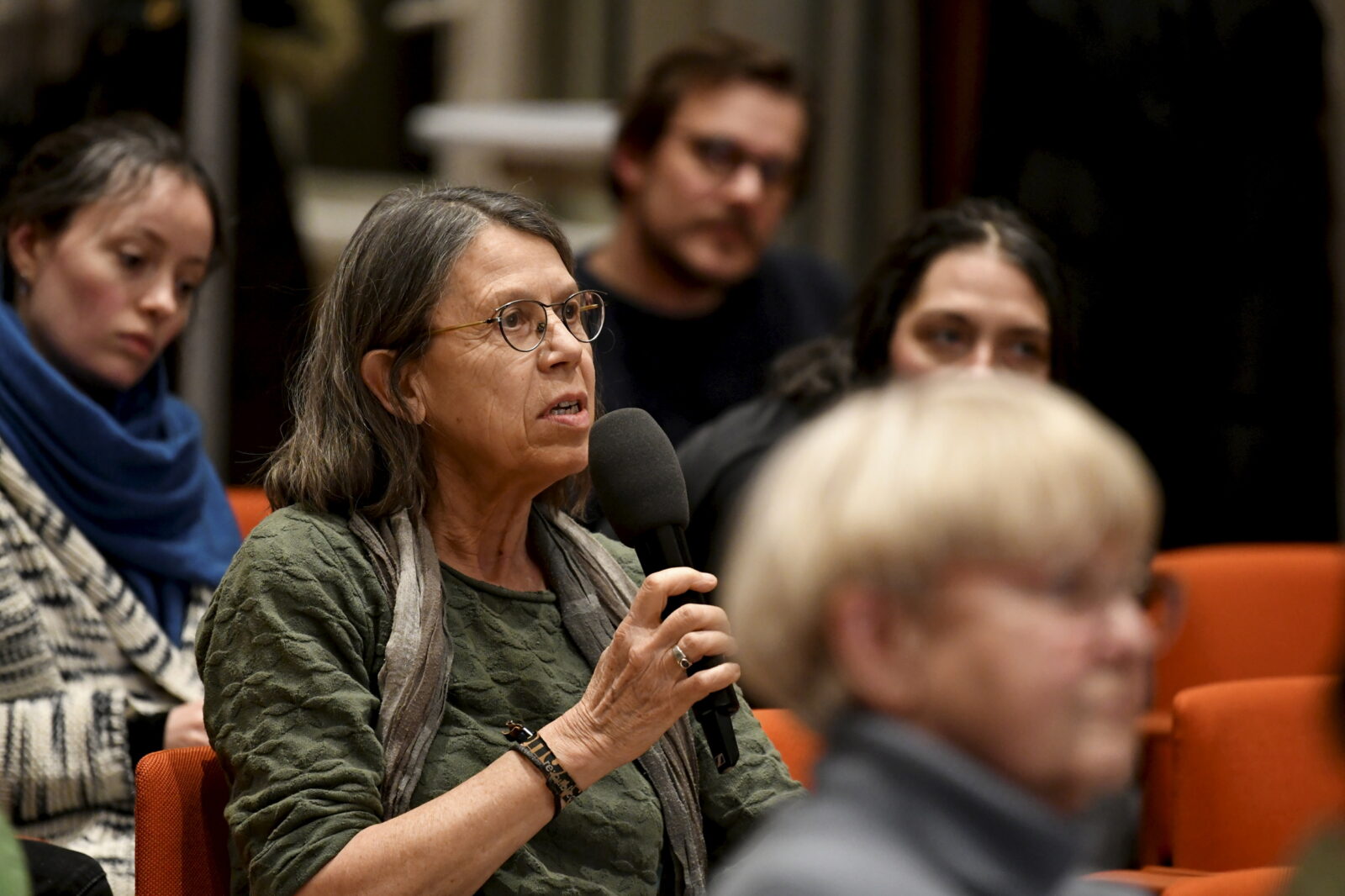 A question from the audience