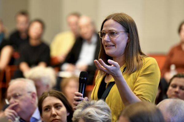A question from the audience