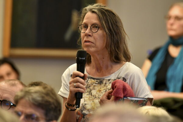 A question from the audience