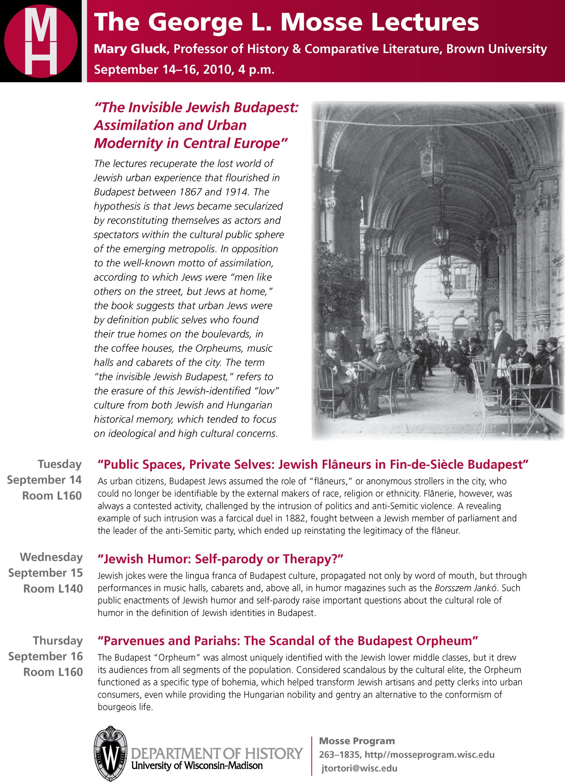 2010.09.14-16 - Mary Gluck - The Invisible Jewish Budapest 05