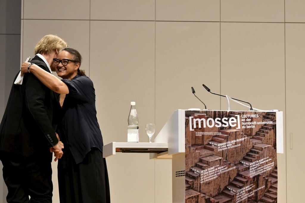 Ethel Matala de Mazza welcomes Dieter Thomä