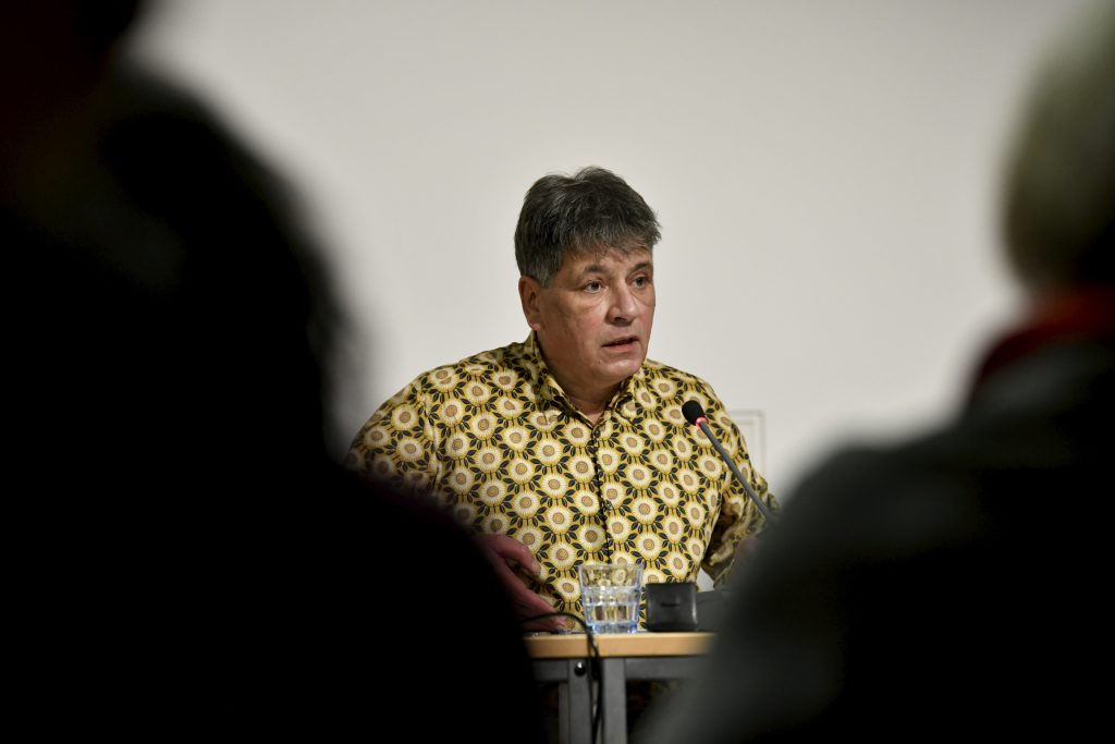 Marcel Beyer during his lecture