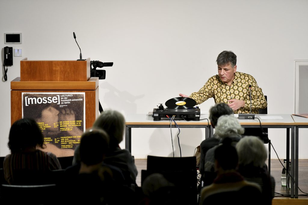 Marcel Beyer during his lecture