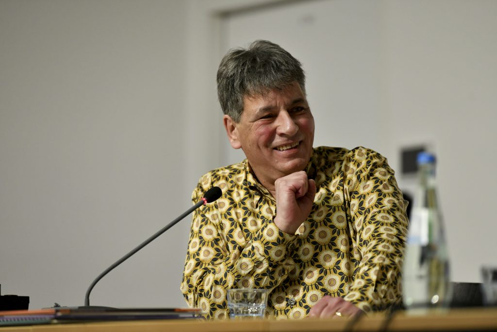 Marcel Beyer during his lecture