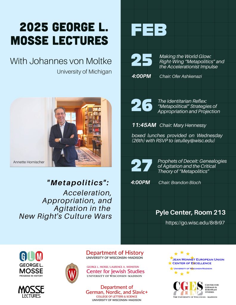 2025 George L Mosse Lectures