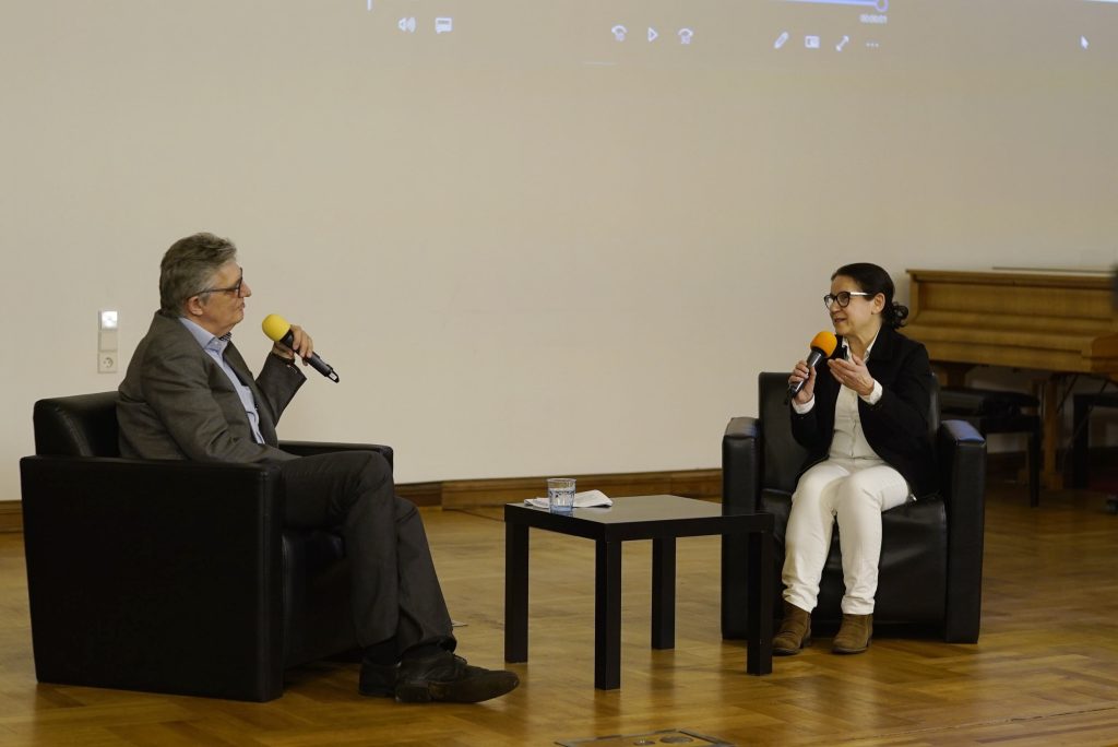 Enyedi in conversation with Müller